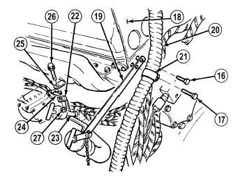 Dipstick tube brackets